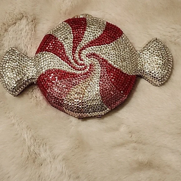 Crystal Peppermint Clutch